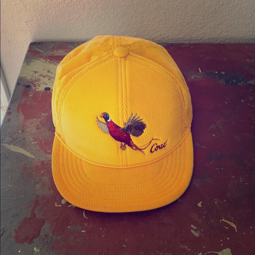 Coal Pheasant corduroy hat